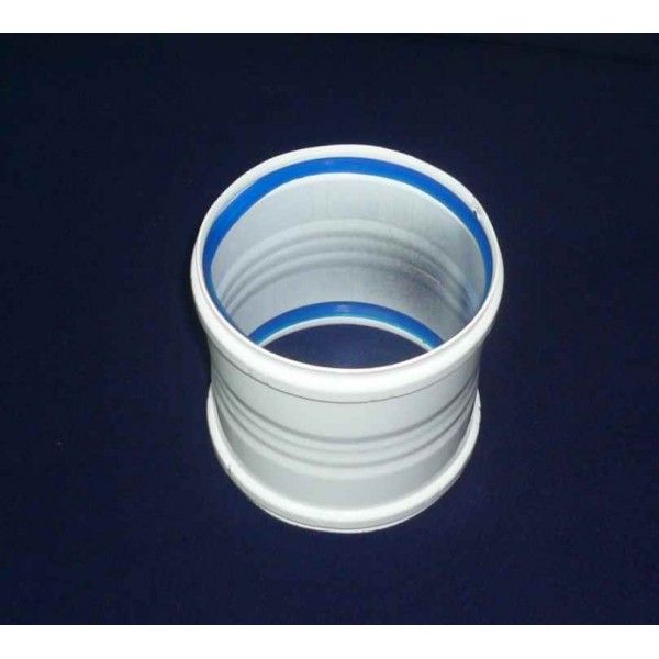 MANGUITO ALUMINIO HUMO 120MM BLANCO
