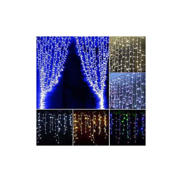 CORTINA GIRNALDA 100LED BLANCO