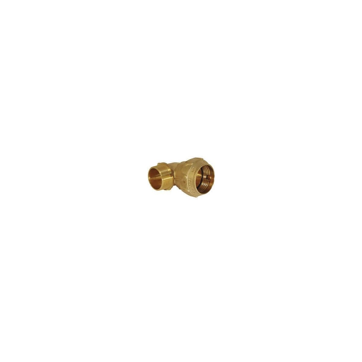CODO MIXTO LATON POLIETILENO DE 50MM 1"-1/2 M