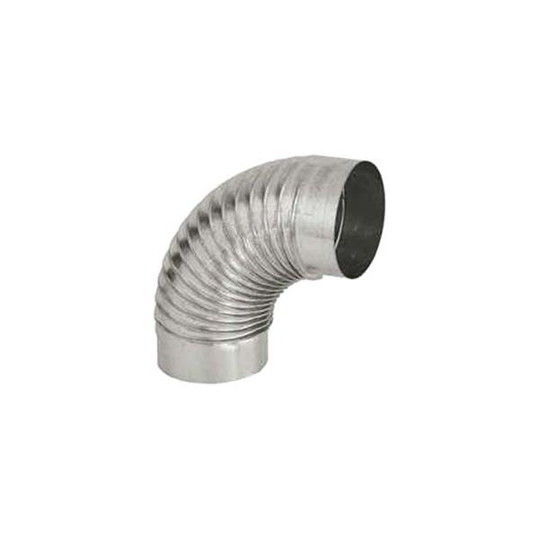 CODO GALVANIZADO HUMO 100MM 87º