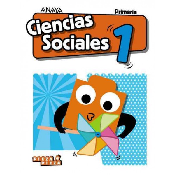 LIBRO SOCIALES 1º EP PIEZA A PIEZA ANAYA