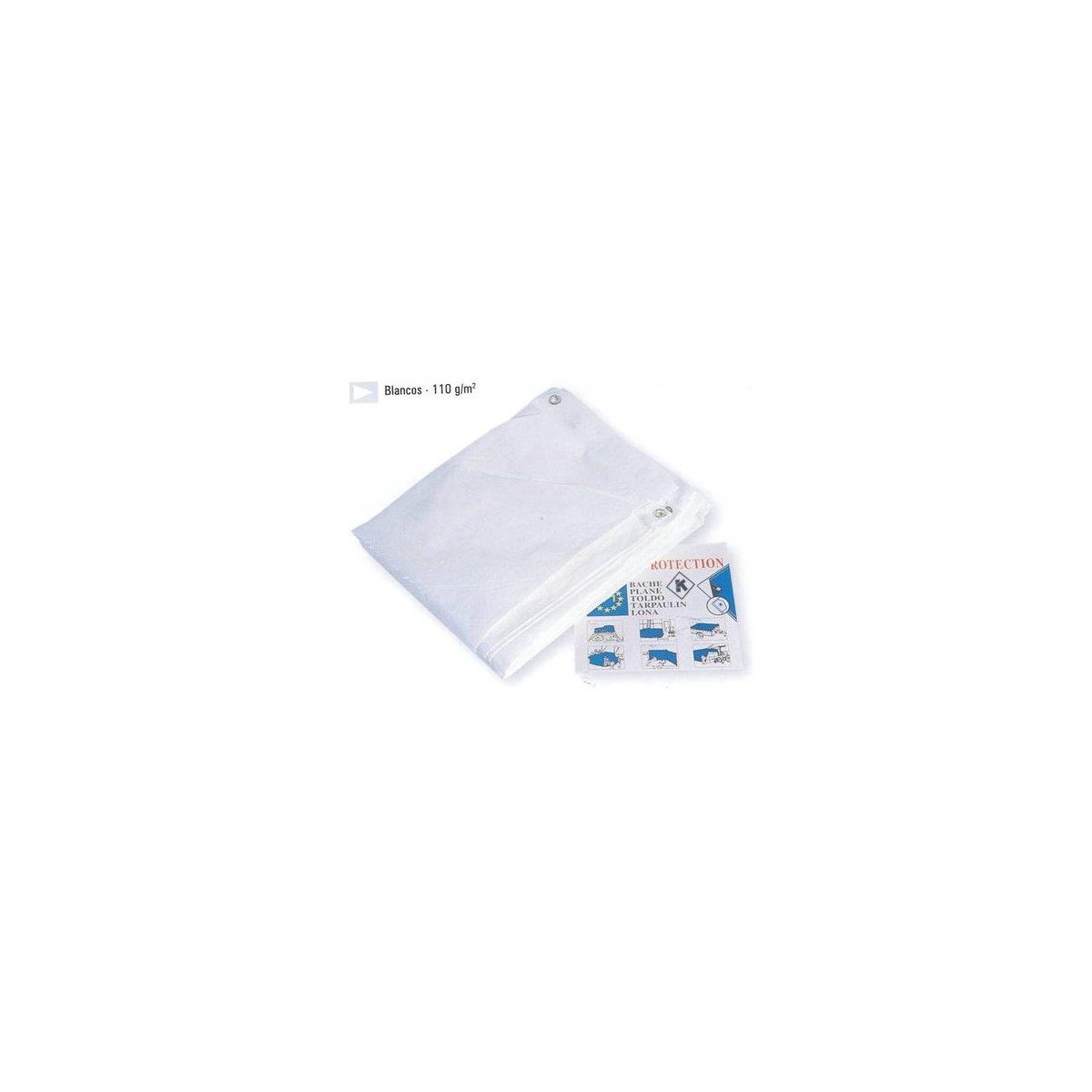 LONA PROTECTORA 8*10 BLANCA