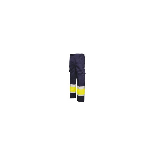 PANTALON ALTA VISI.ACOLCHADO AZ/AMA 388PFY/AA T/40