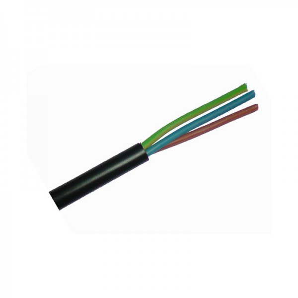 MANGUERA NEGRA SUPER FLEXIBLE GOMA 0.6-1KV 3*1.5