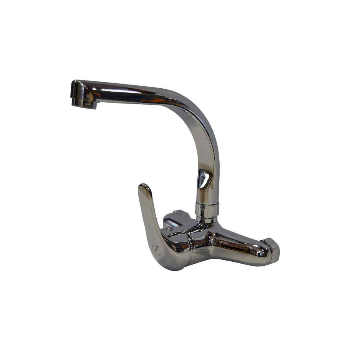 GRIFO MONOMANDO FREGADERO PARED 11CM NOVA C/C HF