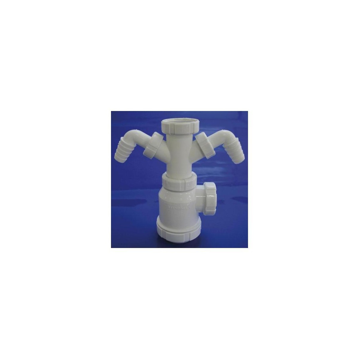 SIFON BOTELLA T-4 TD 1-1/2 CON 2 TOMA LAVADORA