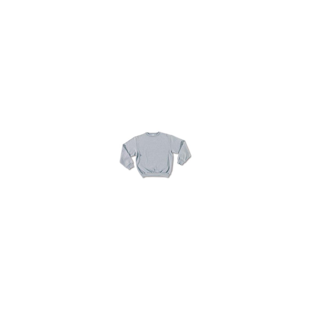 SUDADERA ALGODON MARCA GRIS XL