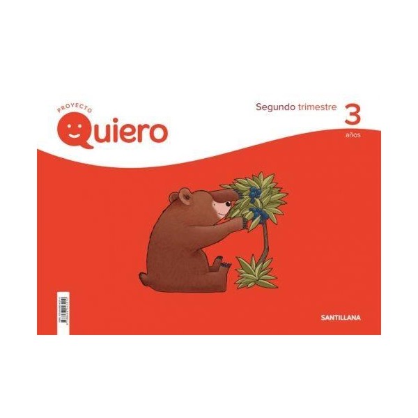 LIBRO INFANTIL 3 AÑOS PROYECTO QUIERO 2º TRIMESTRE
