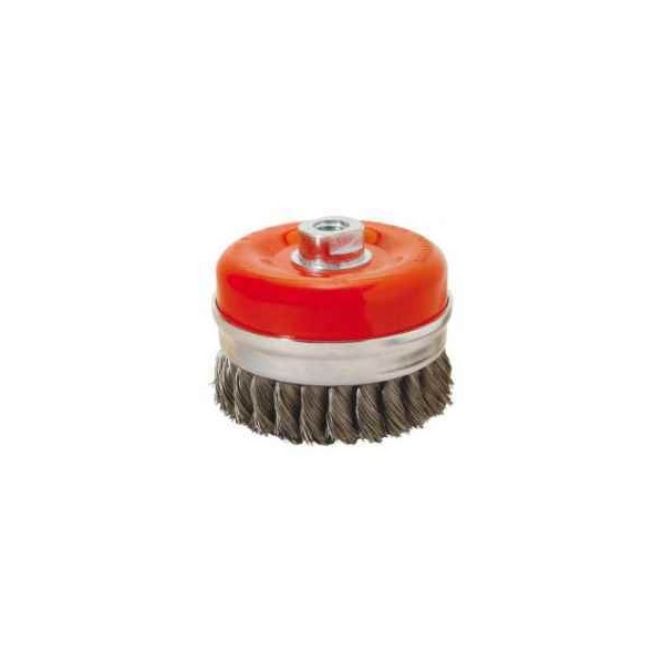 CEPILLO ALAMBRE TRENZADO TAZA 100MM