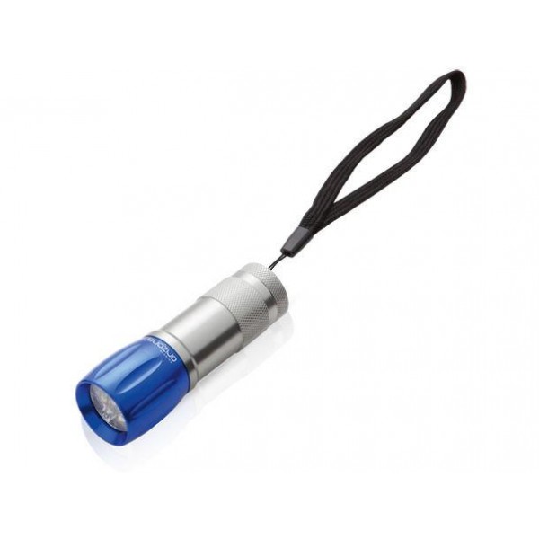 LINTERNA LED ALUMINIO 9 LEDS PILA 3*AAA