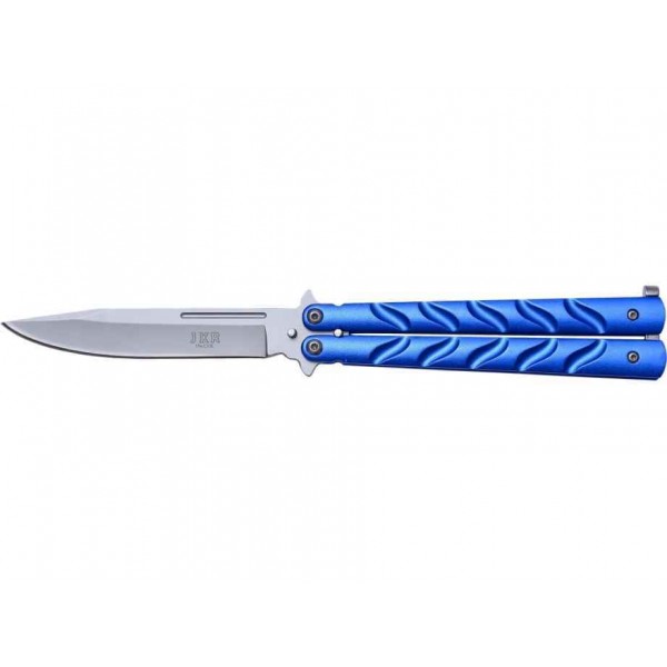 NAVAJA ABANICO AZUL 36239 HOJA 10.2CM