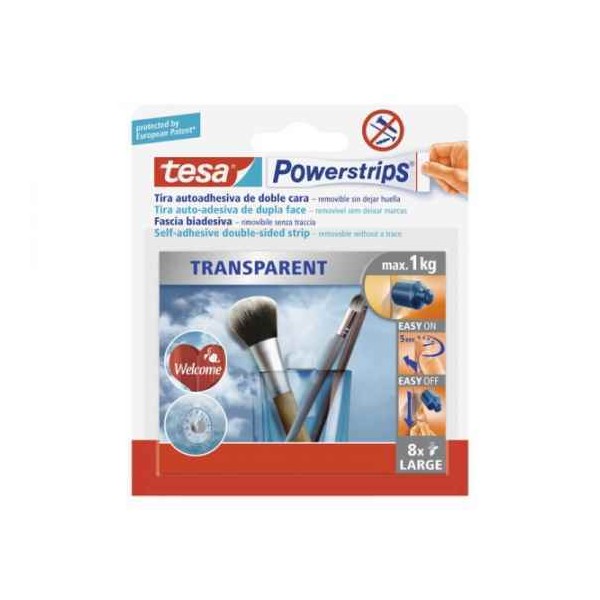 CINTA DOS CARAS POWERSTRIPS TESA 14UNI