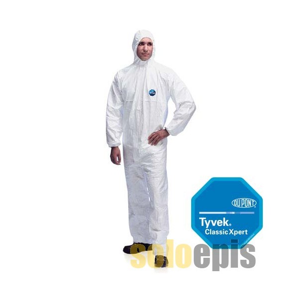 BUZO DESECHABLE PARA QUIMICOS T-5/6 TYVEK