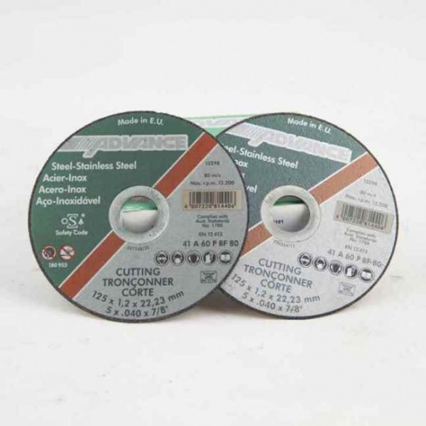 DISCO CORTE METAL INOX 1.2MM 115 ADVANCE