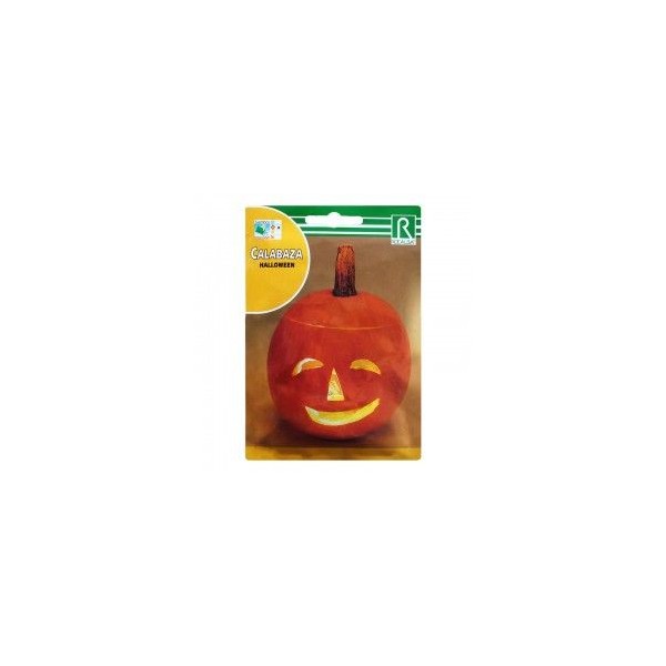 SEMILLA CALABAZA HALLOWEEN SOBRE ROCALVA