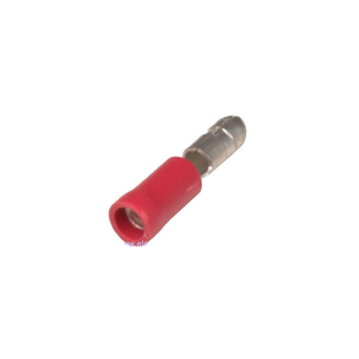 TERMINAL CILINDRICO MACHO 2.5MM CON PROTE