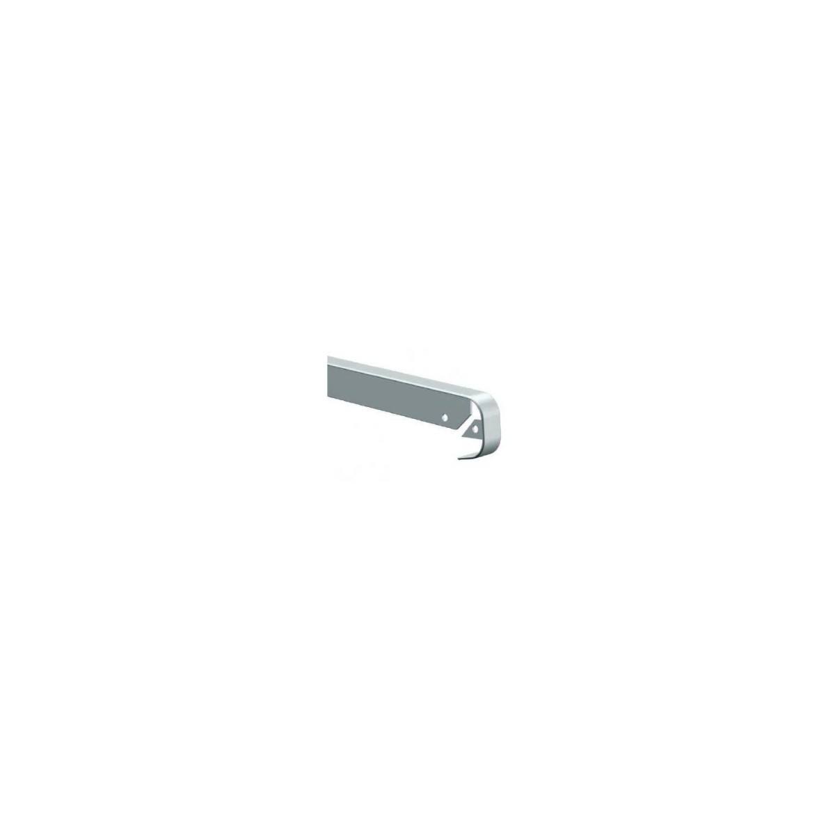 UNION ENCIMERA COCINA PLATA