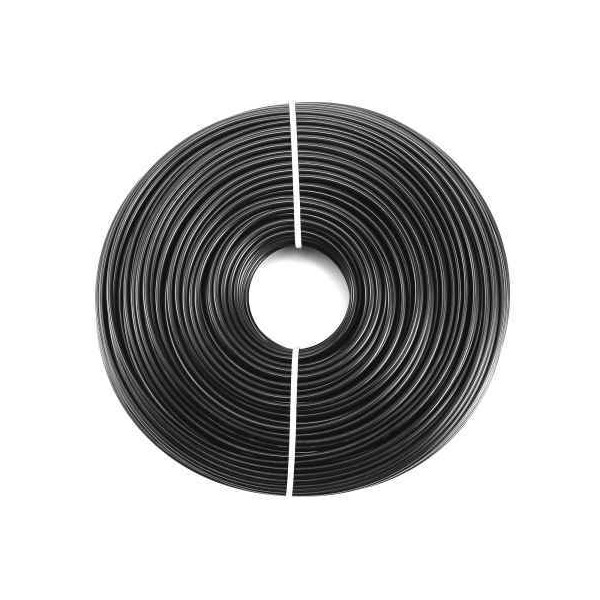 HILO DESBROZADORA 3 MM 35MT LISO NEGRO BASIC