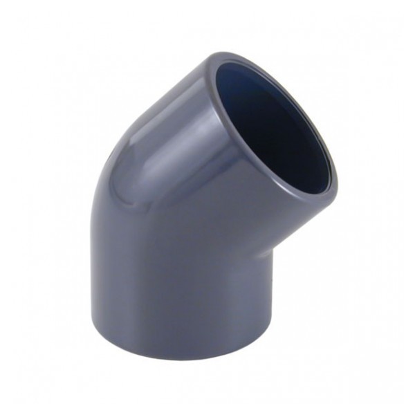 CODO PVC 45º 160 PRESION