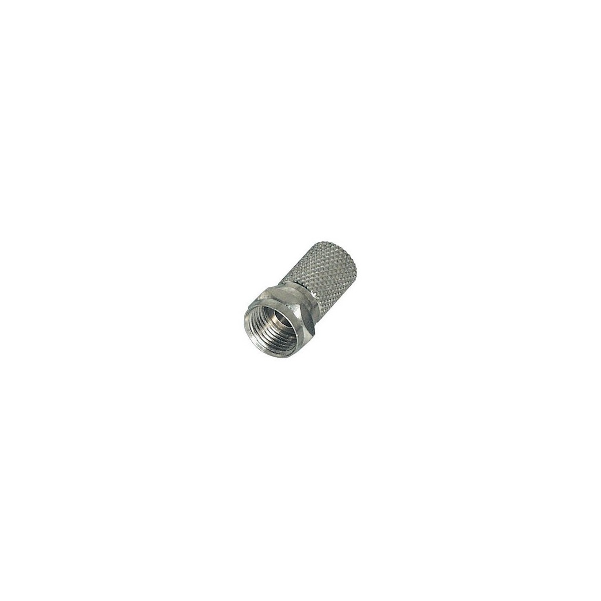 CONECTOR F TV SATELITE 4 UNIDADES BLISTER