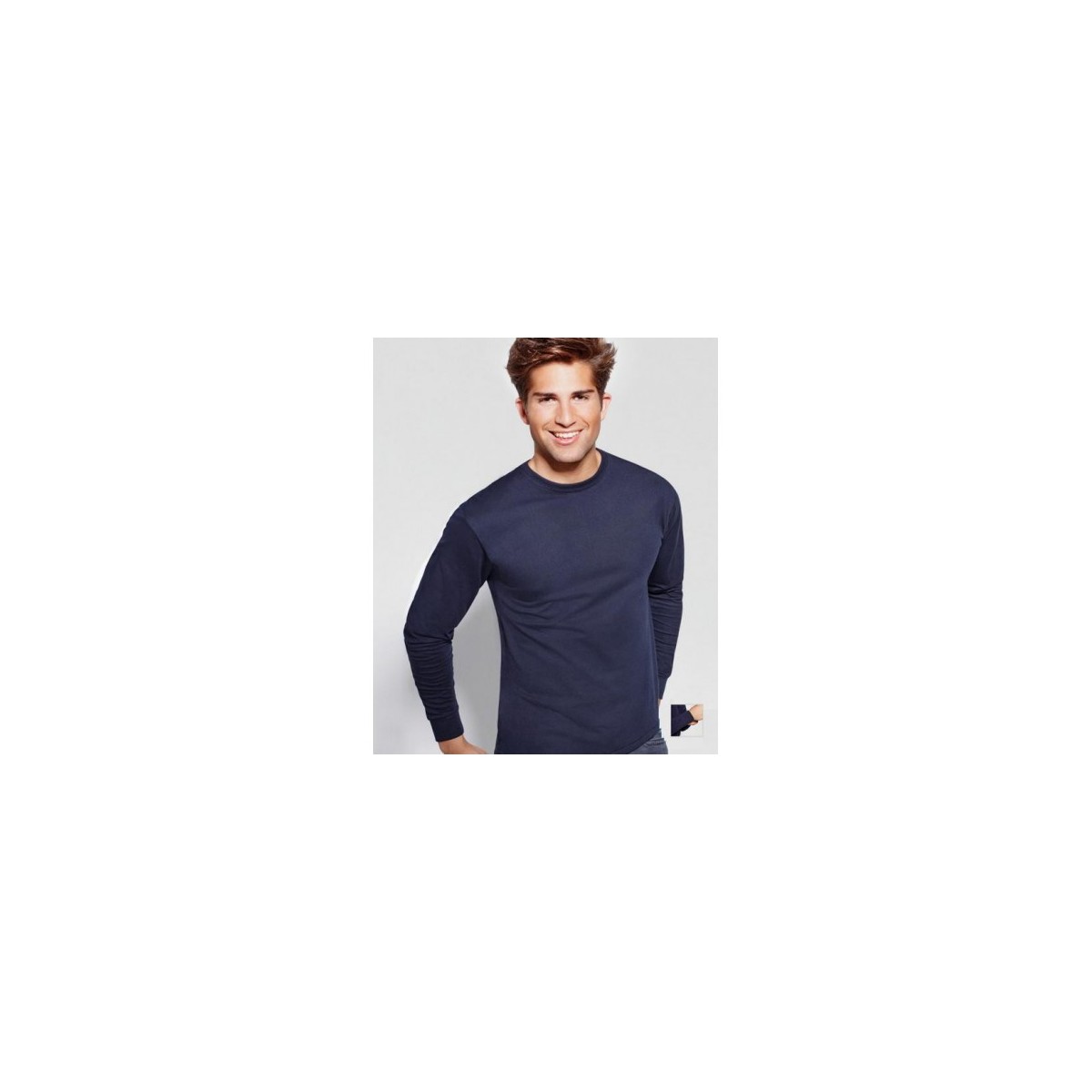 CAMISETA ALGODON MANGAS LARGAS EXTREME 165GM