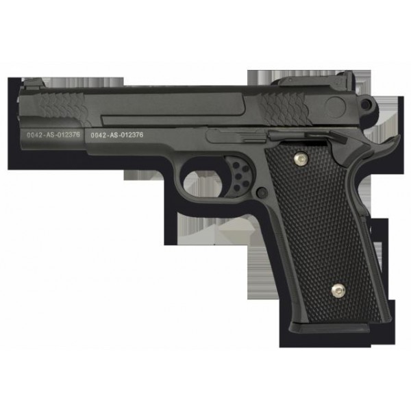 PISTOLA AIRSOFT GAS HG-124 CAL-6 BBS