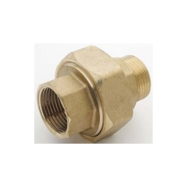 TUERCA UNION TRES PIEZAS LATON 1-1/4