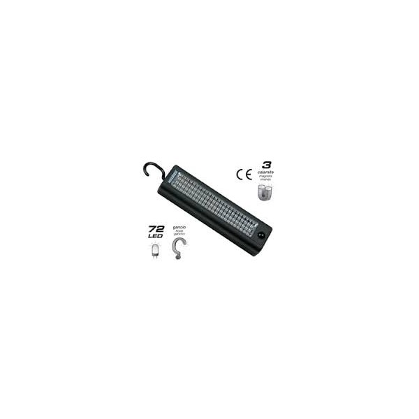 LINTERNA LED COLGADOR IMAN 72LED 93773