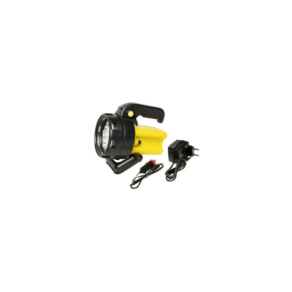 LINTERNA CAÑON CON BATERIA 19 LEDS 6W MAURER