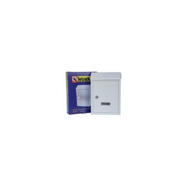 BUZON METAL MOD RECTO VERTICAL 38011 BLANCO