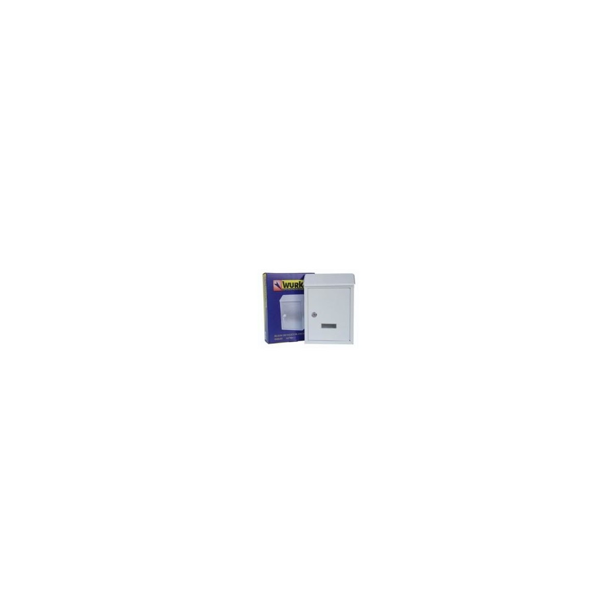 BUZON METAL MOD RECTO VERTICAL 38011 BLANCO