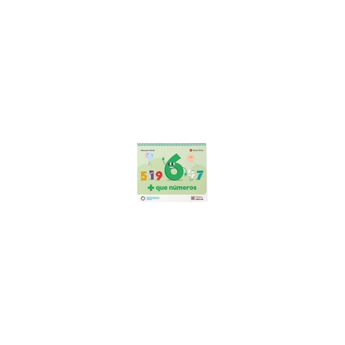CUADERNILLO QUE NUMEROS 6 ESPIRAL