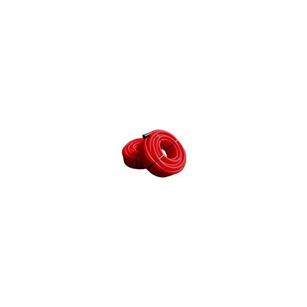 TUBO COARRUGADO 160MM ROLLO 50MT ROJO