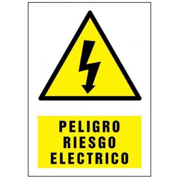 SEÑAL RIESGO ELECTRICO 148*105 MMM