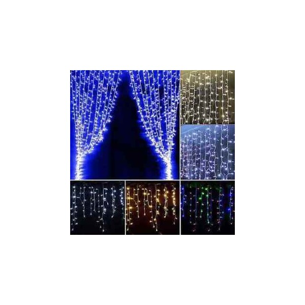 CORTINA GIRNALDA 120LED BLANCO