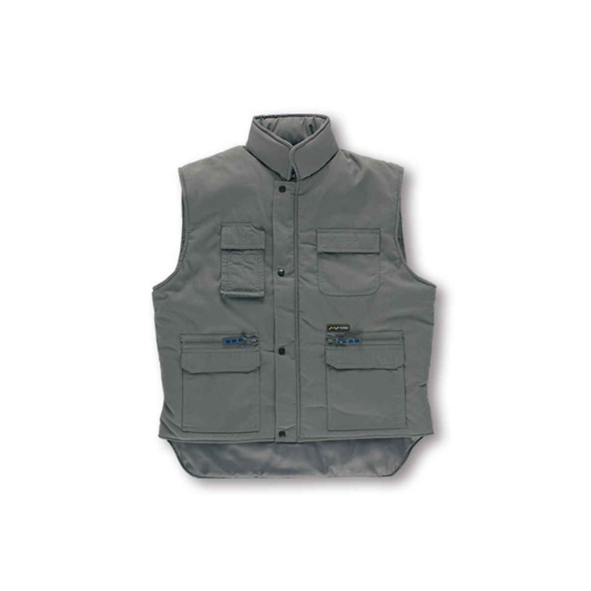 CHALECO MULTIBOLSILLOS GRIS  MARCA VM288 TALLA L