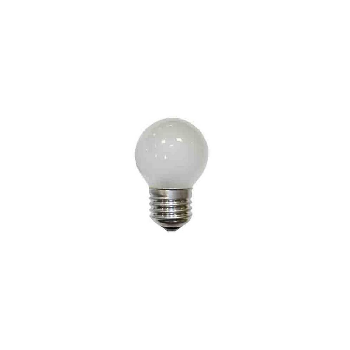 LAMPARA ESFERICA E27 25W MATE