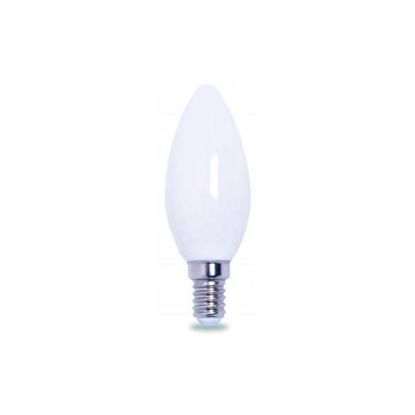 LAMPARA VELA E14 40W MATE