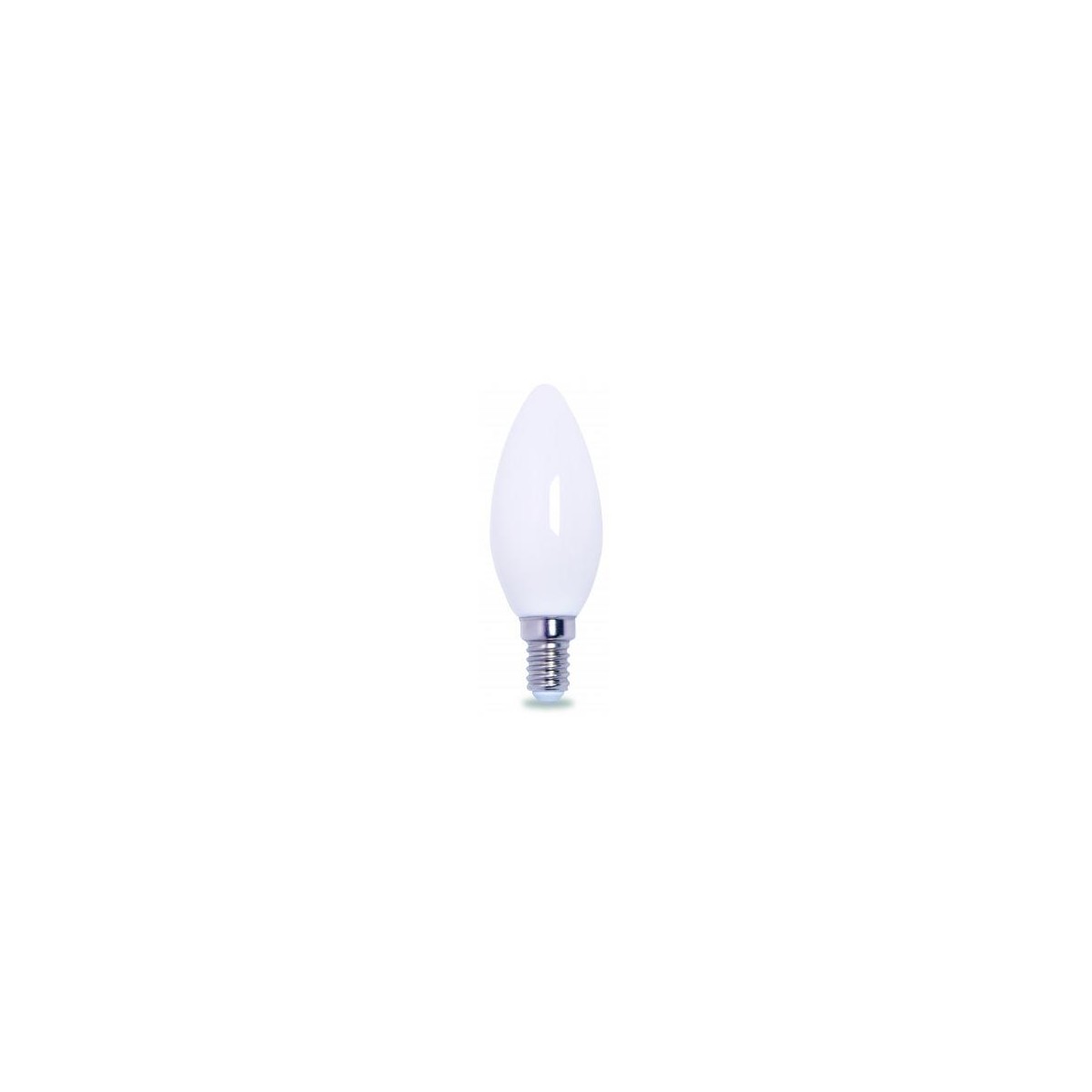 LAMPARA VELA E14 40W MATE