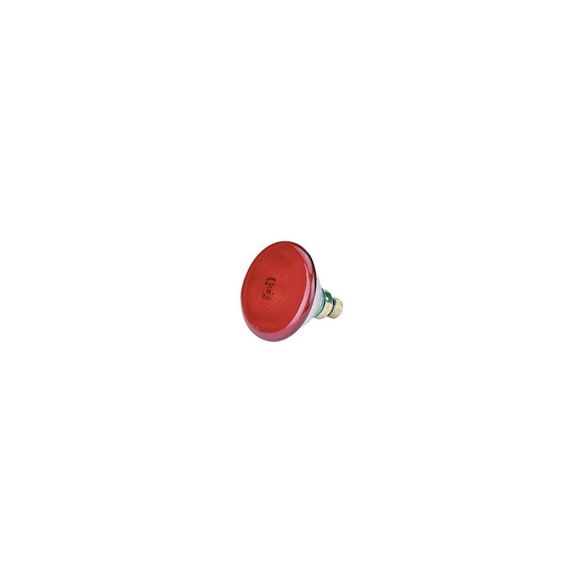 LAMPARA REFLECTORA ESCAPARATE PAR 38 100W  ROJA