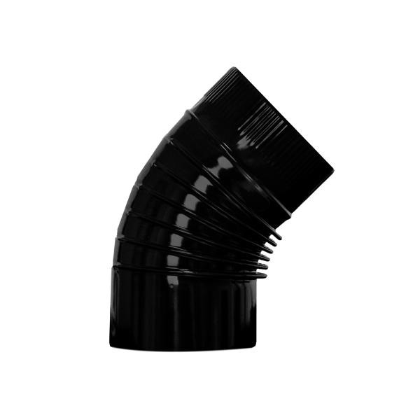 CODO VITRIFICADO HUMO 125MM 45º