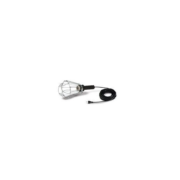 LAMPARA PORTATIL CAUCHO NEGRA 25MT CABLE