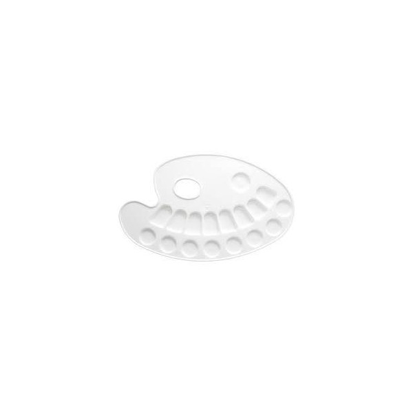 PALETA OVALADA PLASTICO 17*24 ALBA DECO 20107
