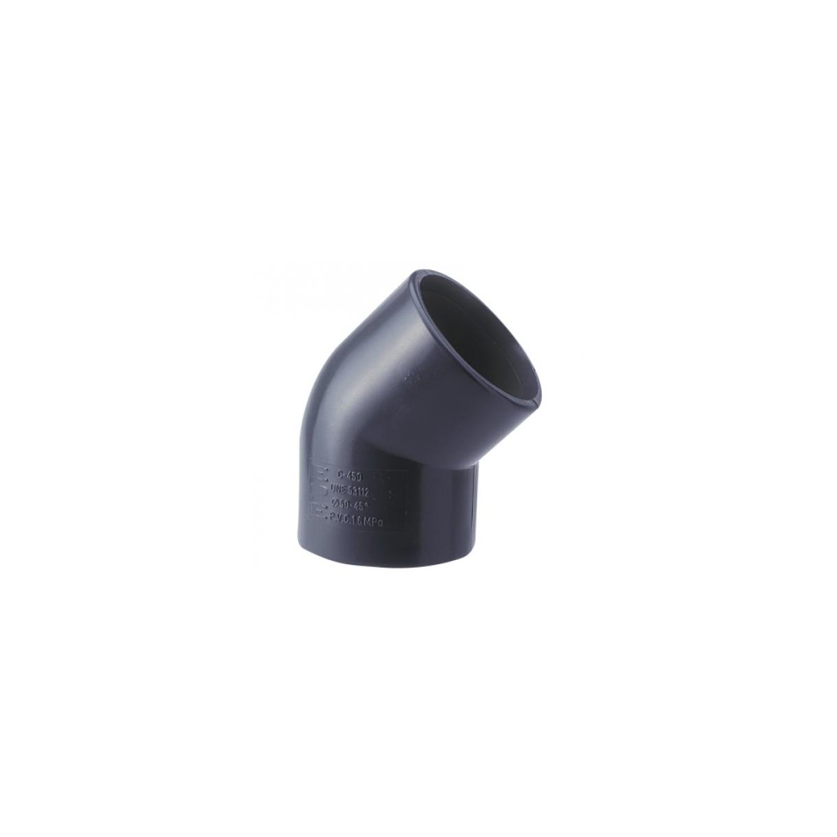 CODO PVC 63 A 45º PRESION