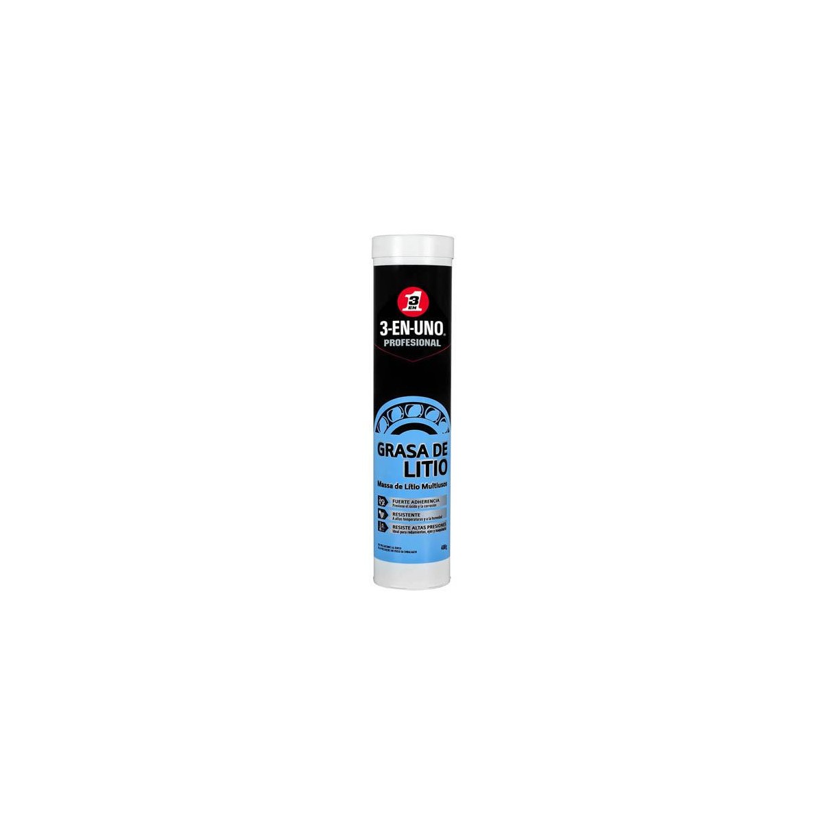 GRASA DE LITIO CARTUCHO 400GM 3 EN 1