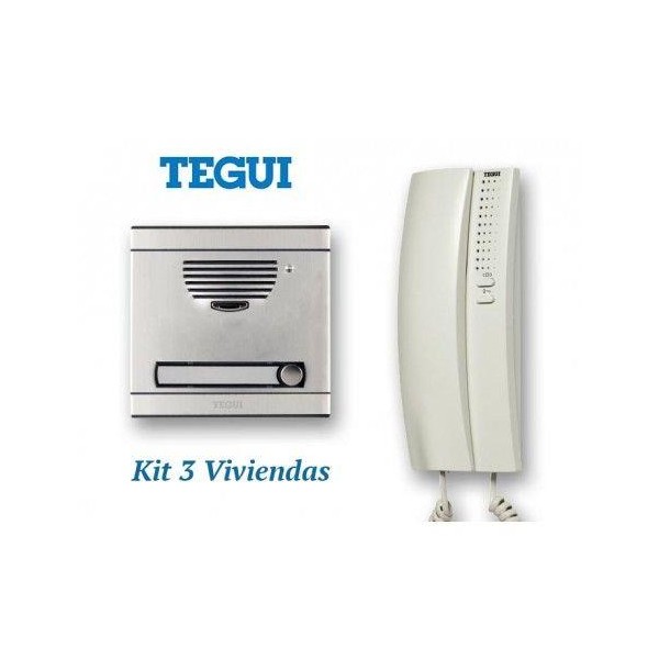 KIT A3 TELEFONILLO PORTERO TEGUI