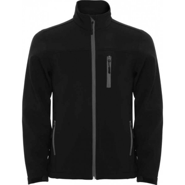 CAZADORA SOFT SHELL NEGRA TALLA XL MARCA
