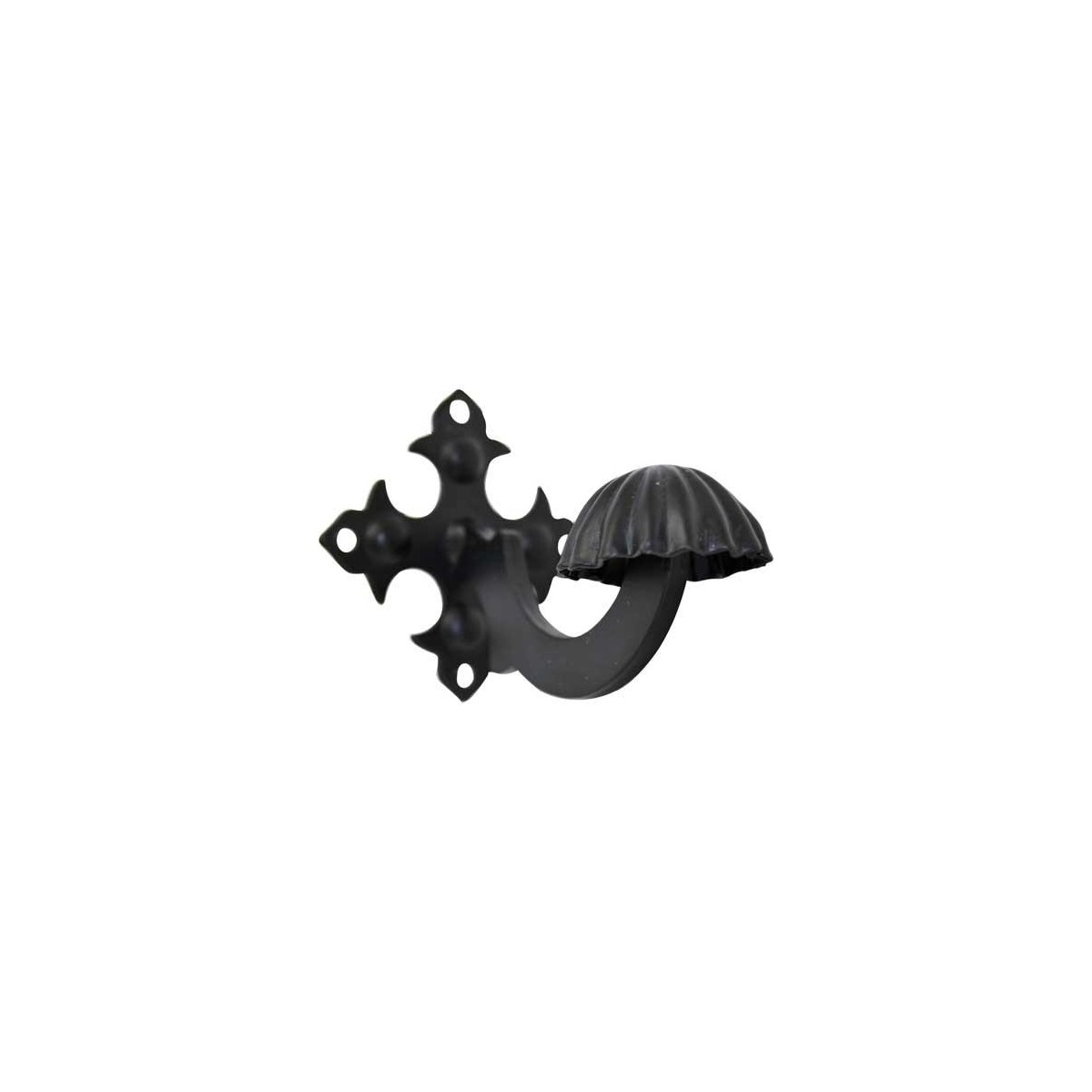 PERCHA FORJA PER5 70*70MM NEGRA