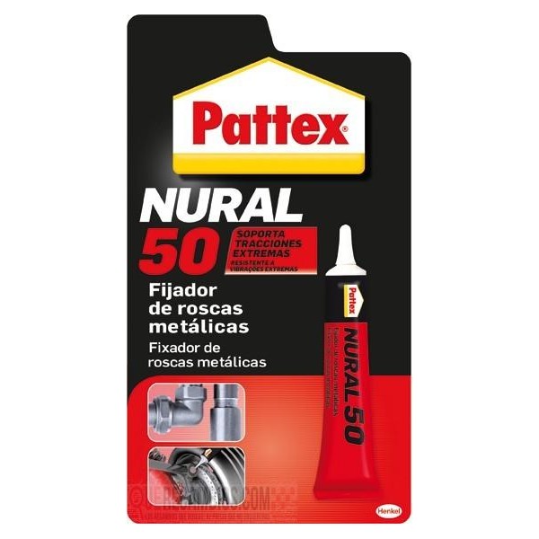 AHDESIVO NURAL 50 FIJATORNILLOS 10ML