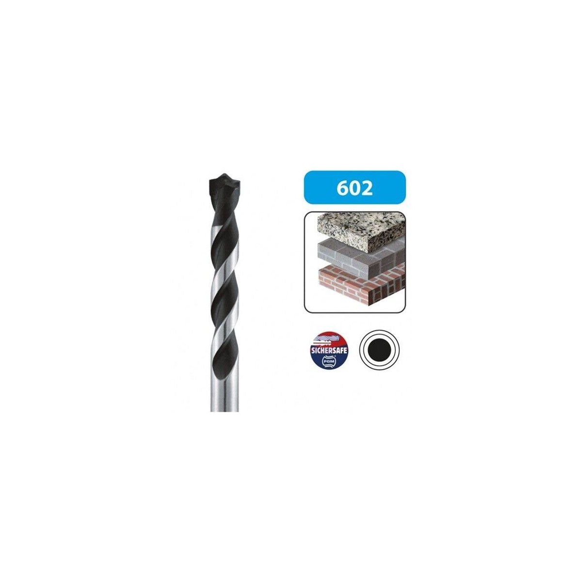 BROCA HORMIGON 6 MM PROFESIONAL